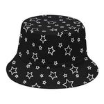 Geometric Star Pattern Print Bucket Hat