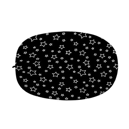 Geometric Star Pattern Print Car Side Mirror Covers