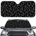 Geometric Star Pattern Print Car Windshield Sun Shade
