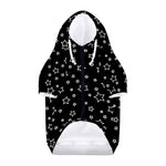Geometric Star Pattern Print Dog Zip Up Hoodie