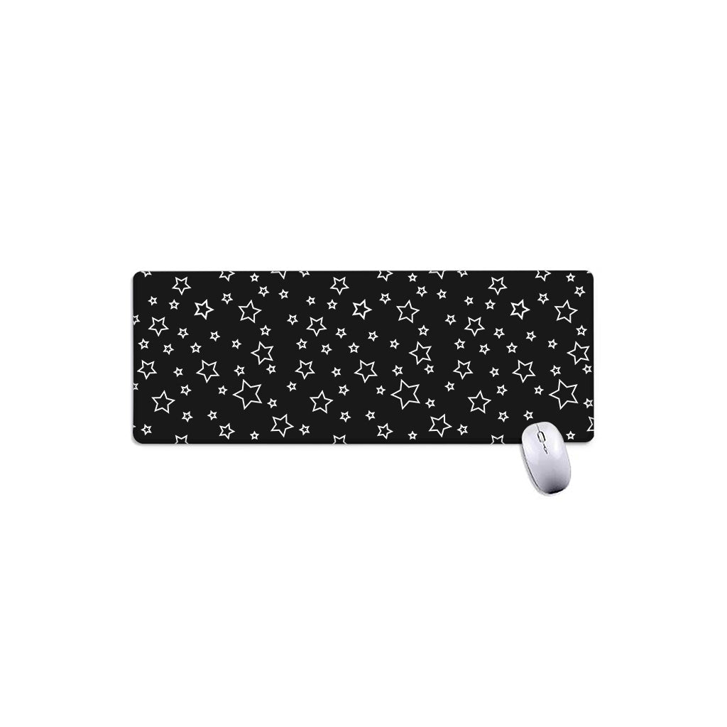 Geometric Star Pattern Print Extended Mouse Pad