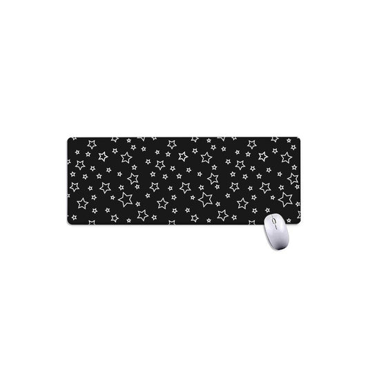 Geometric Star Pattern Print Extended Mouse Pad