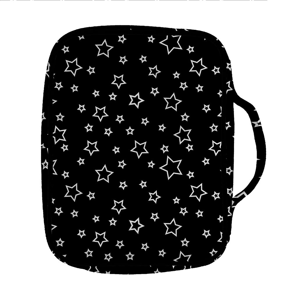 Geometric Star Pattern Print Front Pocket Bible Bag