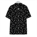Geometric Star Pattern Print Hawaiian Shirt