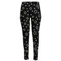 Geometric Star Pattern Print High-Waisted Pocket Leggings