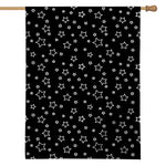 Geometric Star Pattern Print House Flag