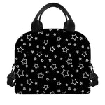 Geometric Star Pattern Print Insulated Lunch Bag