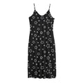Geometric Star Pattern Print Jersey Midi Cami Dress