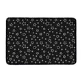 Geometric Star Pattern Print Kitchen Mat