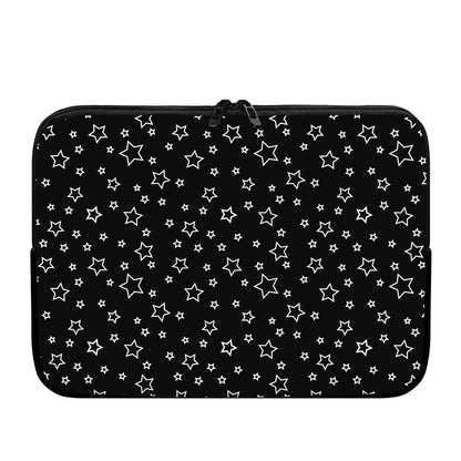 Geometric Star Pattern Print Laptop Sleeve