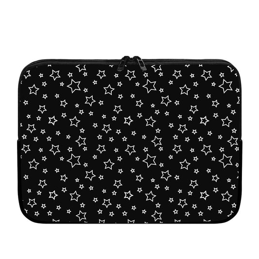 Geometric Star Pattern Print Laptop Sleeve