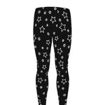 Geometric Star Pattern Print Men's leggings
