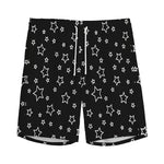 Geometric Star Pattern Print Men's Sports Shorts