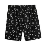 Geometric Star Pattern Print Men's Sports Shorts