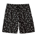 Geometric Star Pattern Print Men's Swim Trunks