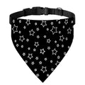 Geometric Star Pattern Print Over The Collar Dog Bandana