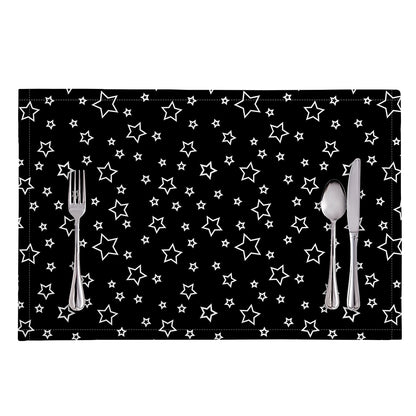 Geometric Star Pattern Print Placemat