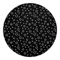 Geometric Star Pattern Print Round Blanket