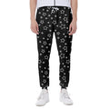 Geometric Star Pattern Print Joggers