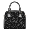 Geometric Star Pattern Print Shoulder Handbag