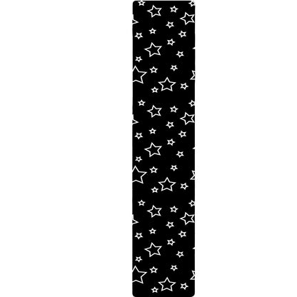 Geometric Star Pattern Print Table Runner