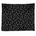 Geometric Star Pattern Print Tapestry