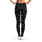 Geometric Star Pattern Print Women's Leggings