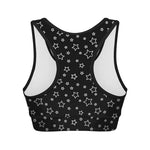 Geometric Star Pattern Print Women's Sports Bra