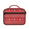 Geometric Xmas Knitted Pattern Print Briefcase Bible Bag