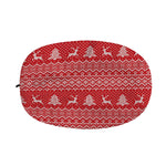 Geometric Xmas Knitted Pattern Print Car Side Mirror Covers