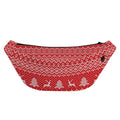 Geometric Xmas Knitted Pattern Print Fanny Pack