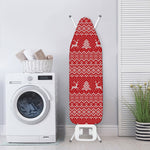 Geometric Xmas Knitted Pattern Print Ironing Board Cover