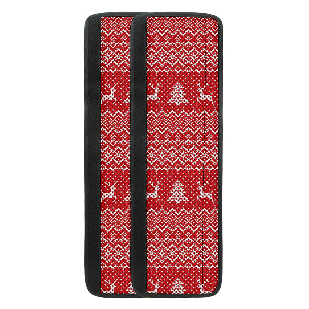Geometric Xmas Knitted Pattern Print Refrigerator Handle Covers