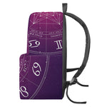 Geometric Zodiac Calendar Print Backpack