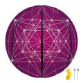 Geometric Zodiac Calendar Print Basketball