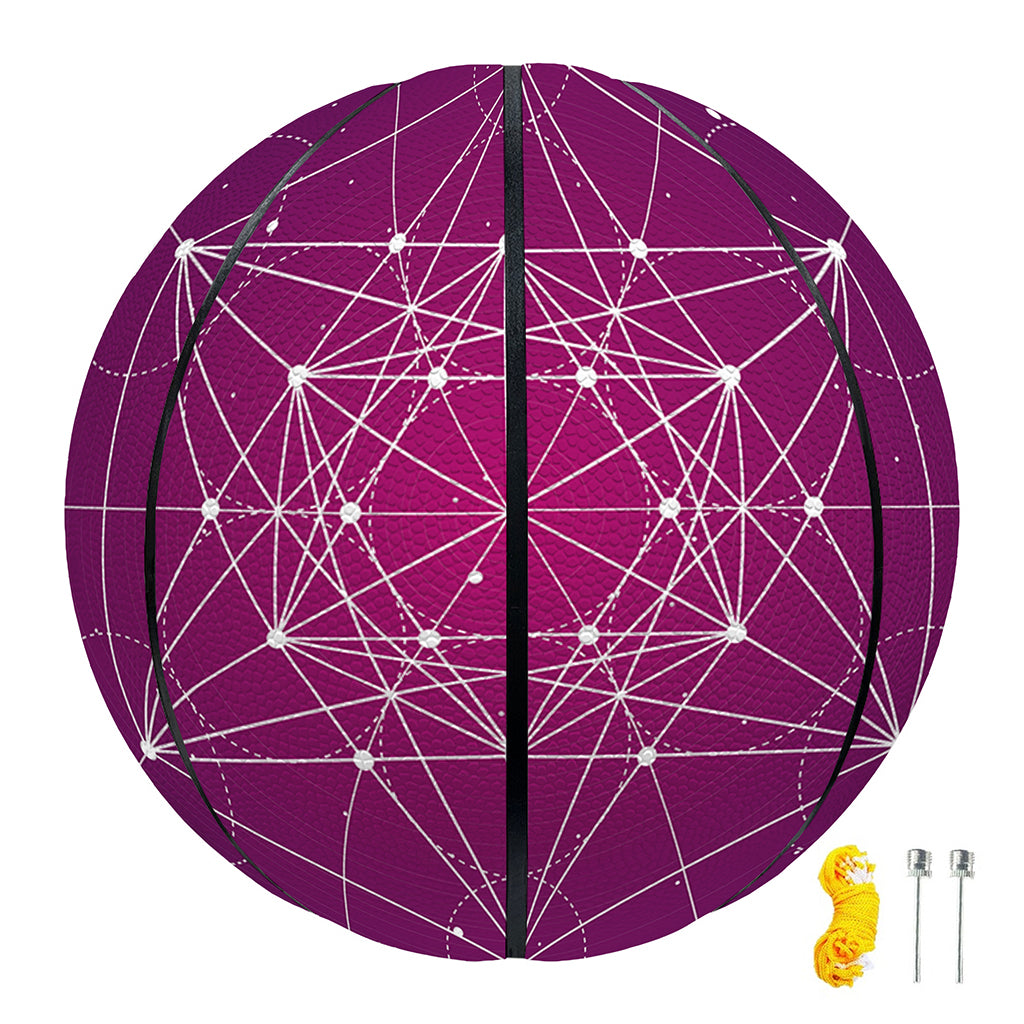 Geometric Zodiac Calendar Print Basketball