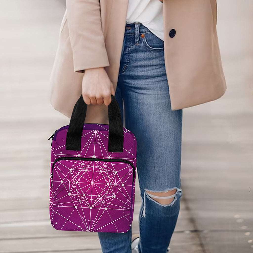 Geometric Zodiac Calendar Print Bible Tote Bag
