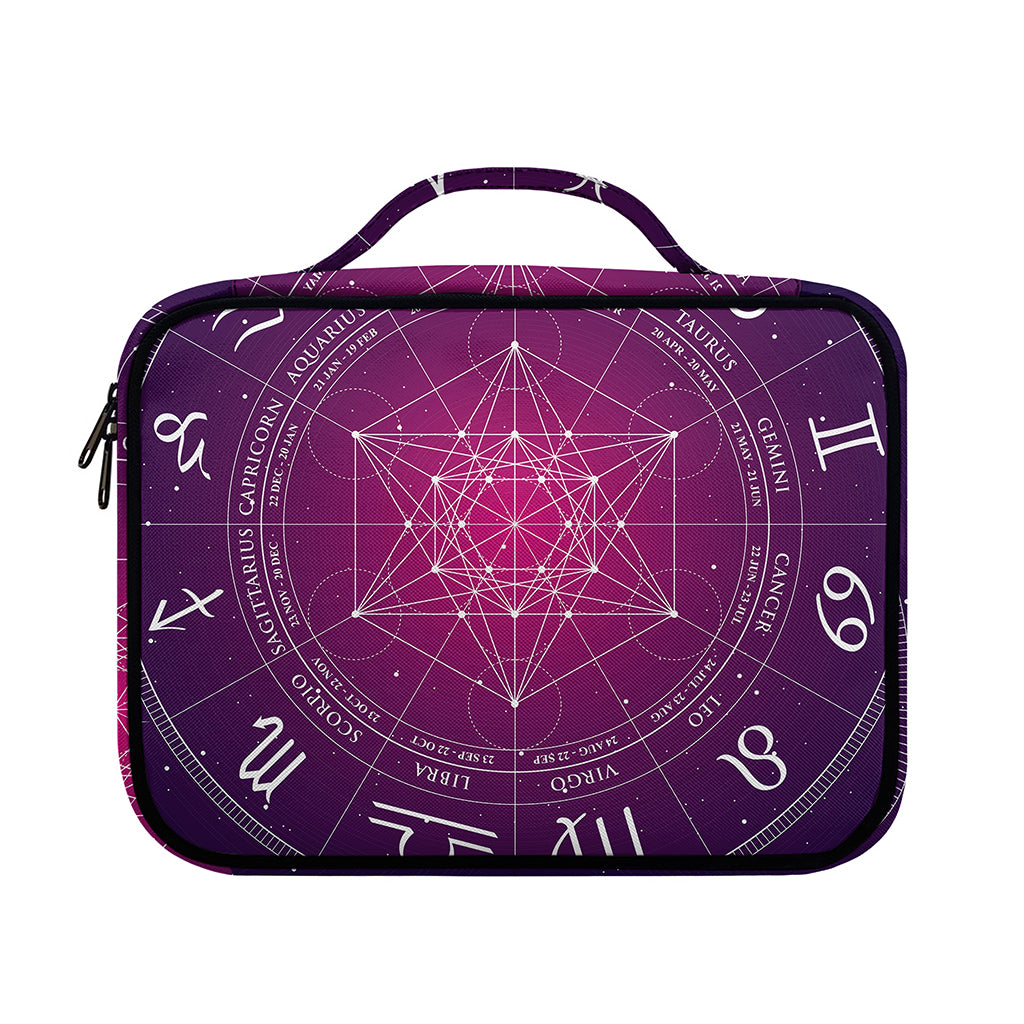 Geometric Zodiac Calendar Print Briefcase Bible Bag