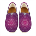 Geometric Zodiac Calendar Print Casual Shoes