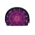 Geometric Zodiac Calendar Print Coin Purse