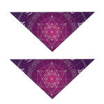 Geometric Zodiac Calendar Print Dog Bandana