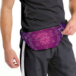 Geometric Zodiac Calendar Print Fanny Pack