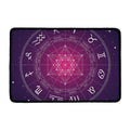 Geometric Zodiac Calendar Print Kitchen Mat
