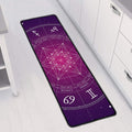 Geometric Zodiac Calendar Print Long Kitchen Mat