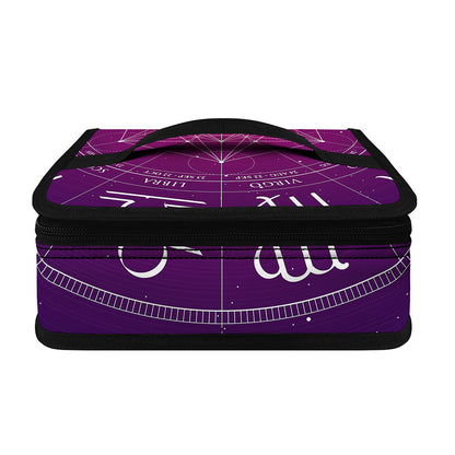 Geometric Zodiac Calendar Print Small Lunch Bag