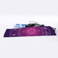 Geometric Zodiac Calendar Print Sports Towel