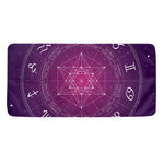 Geometric Zodiac Calendar Print Towel