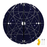 Geometric Zodiac Signs Print Basketball