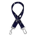 Geometric Zodiac Signs Print Dog Seat Belt