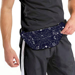 Geometric Zodiac Signs Print Fanny Pack